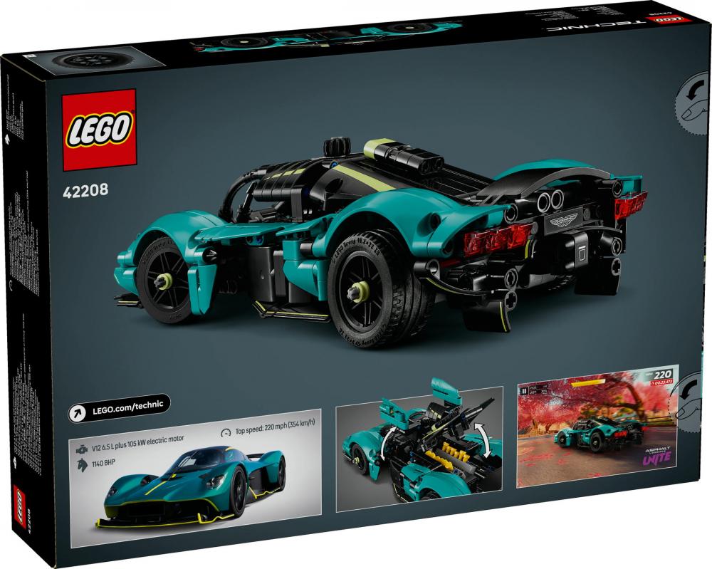 LEGO® Technic Aston Martin Valkyrie 707 Teile 42208