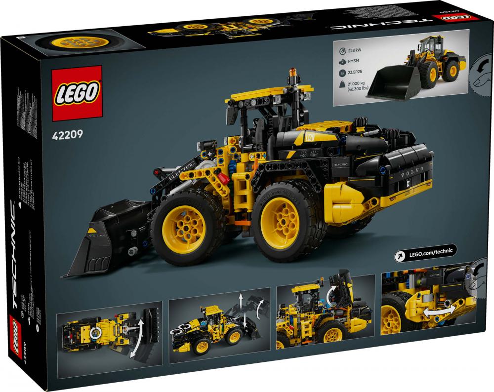 LEGO® Technic Volvo L120 Electric Radlader 973 Teile 42209