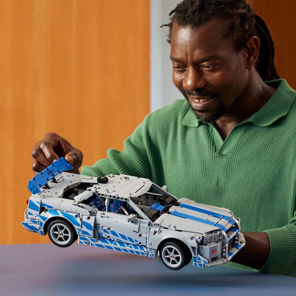 LEGO® Technic 2 Fast 2 Furious Nissan Skyline GT-R (R34) Flitzer 1410 Teile 42210