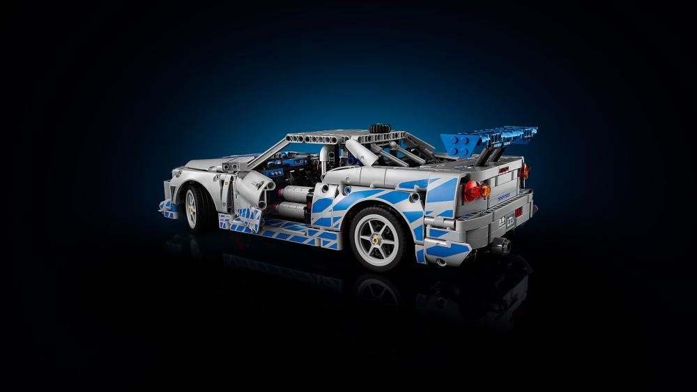 LEGO® Technic 2 Fast 2 Furious Nissan Skyline GT-R (R34) Flitzer 1410 Teile 42210