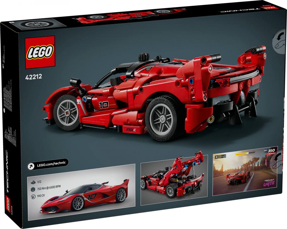 LEGO® Technic Ferrari FXX K 897 Teile 42212