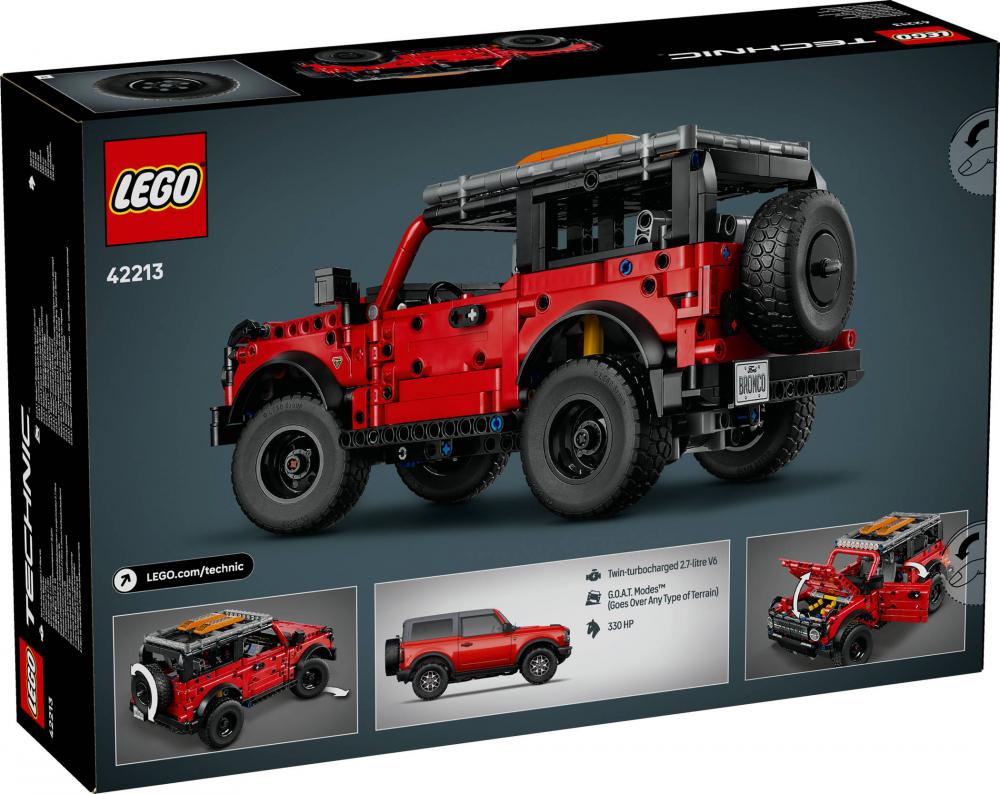 LEGO® Technic Ford Bronco® Offroader 943 Teile 42213