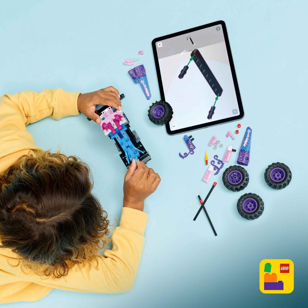 LEGO® Technic Monster Jam™ Sparkle Smash™ mit Rückziehmotor 243 Teile 42220