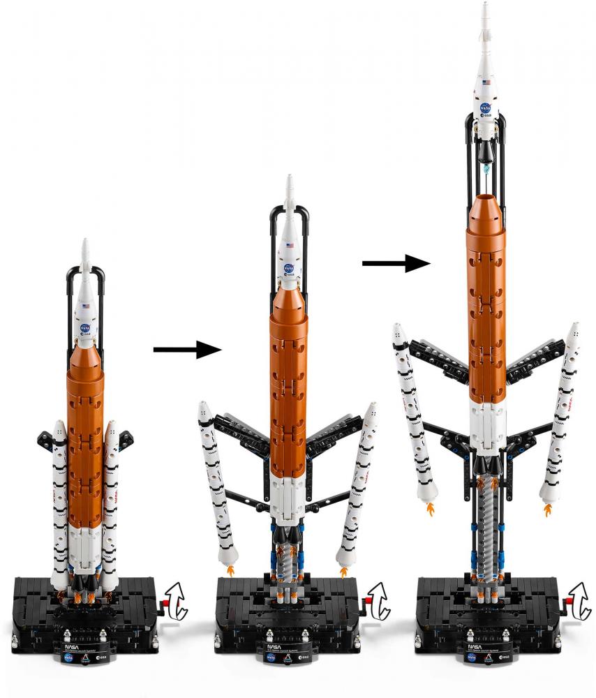 LEGO® Technic NASA Artemis SLS-Schwerlastrakete 632 Teile 42221