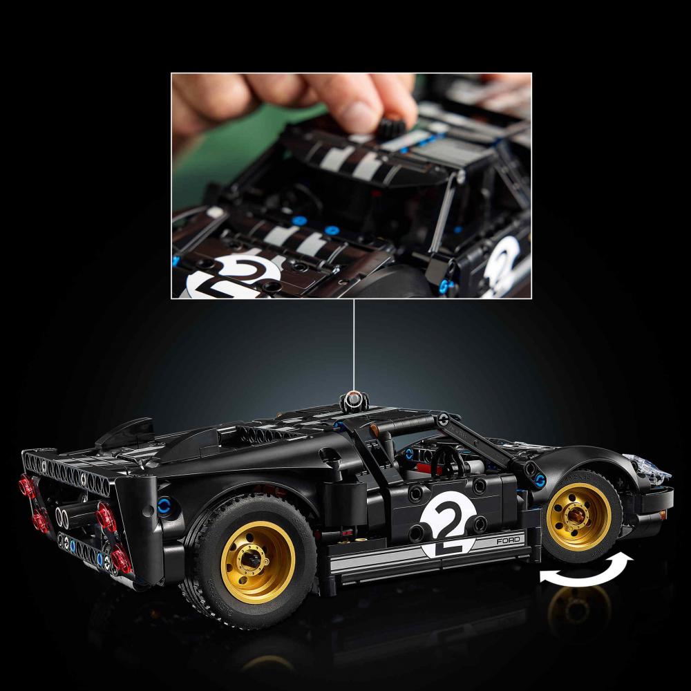 LEGO® Technic 1966 Ford GT40 MKII Rennwagen 793 Teile 42223