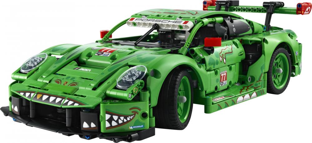 LEGO® Technic Porsche 911 GT3 R REXY AO Racing Rennwagen 1313 Teile 42224