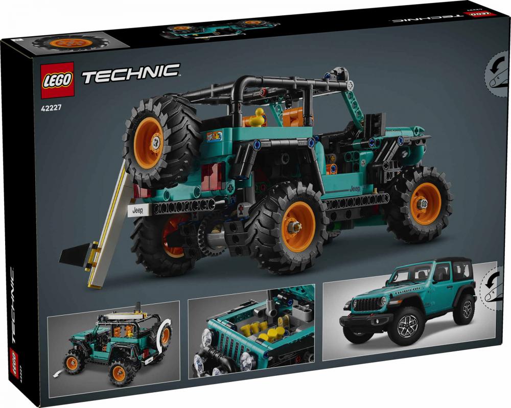 LEGO® Technic Jeep® Wrangler Rubicon Geländewagen 723 Teile 42227
