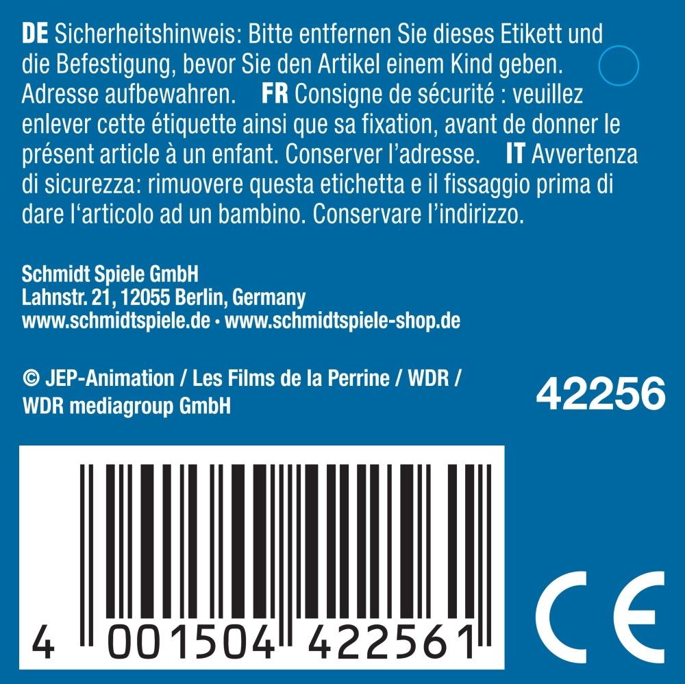 Schmidt Spiele Plüsch Stofftier Bobo Siebenschläfer schlafend 25 cm 42256