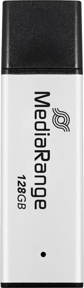 Mediarange USB Stick 128GB Speicherstick High Performance silber USB 3.2 Gen 1