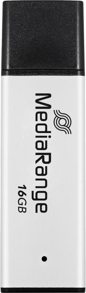 Mediarange USB Stick 16GB Speicherstick High Performance silber USB 3.2 Gen 1