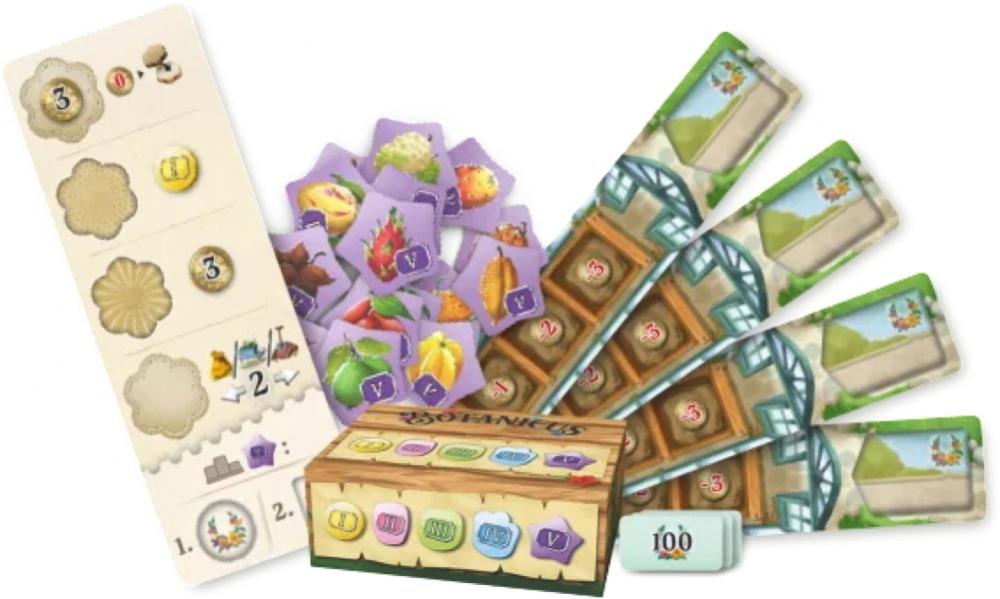 Hans im Glück Familienspiel Botanicus Das Gewächshaus Mini-Erweiterung HIGD1031