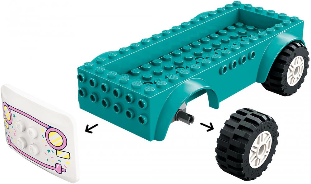 LEGO® Friends Heartlake City Eiswagen 92 Teile 42644