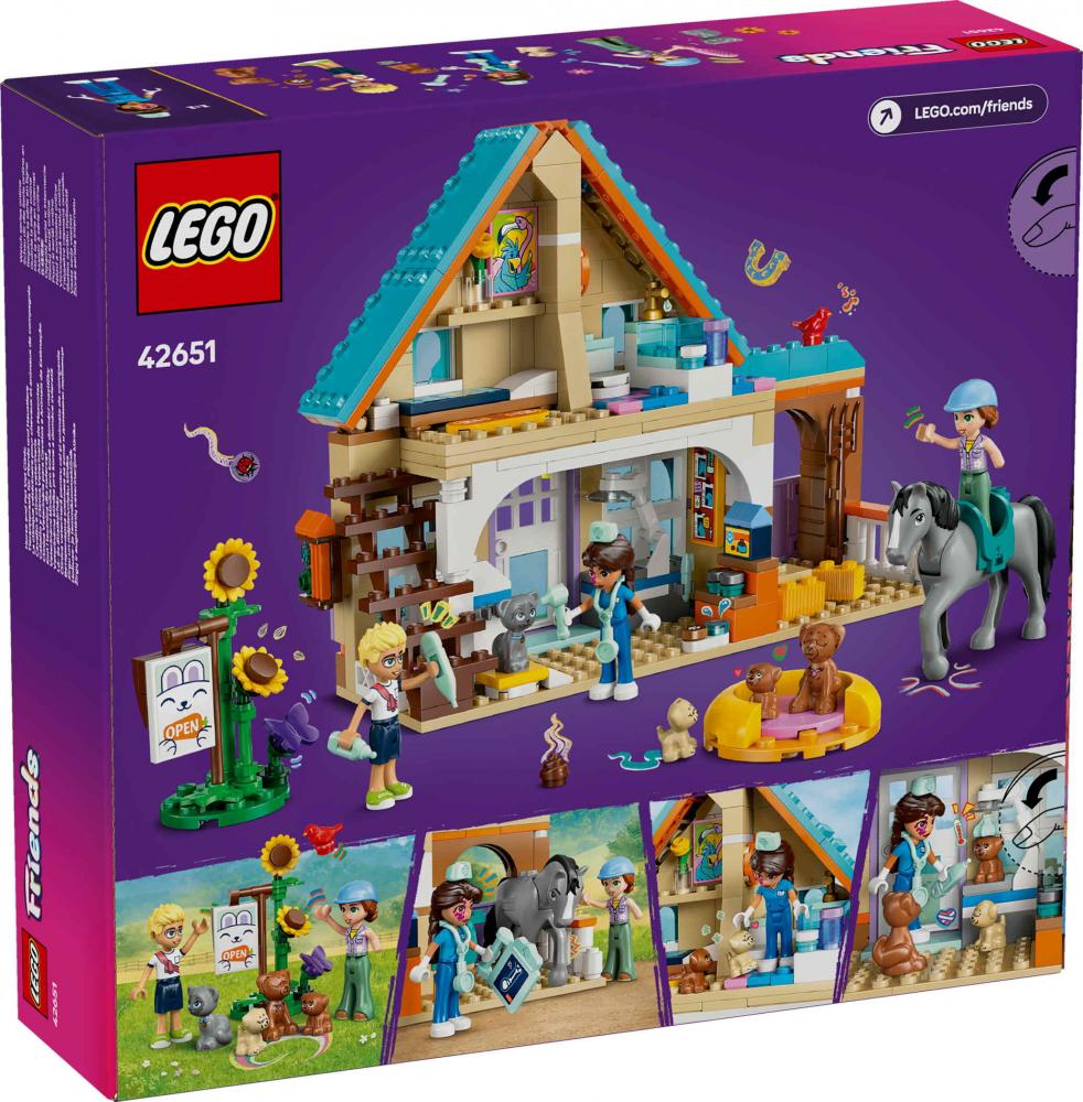 LEGO® Friends Tierarztpraxis für Pferde und Haustiere 428 Teile 42651