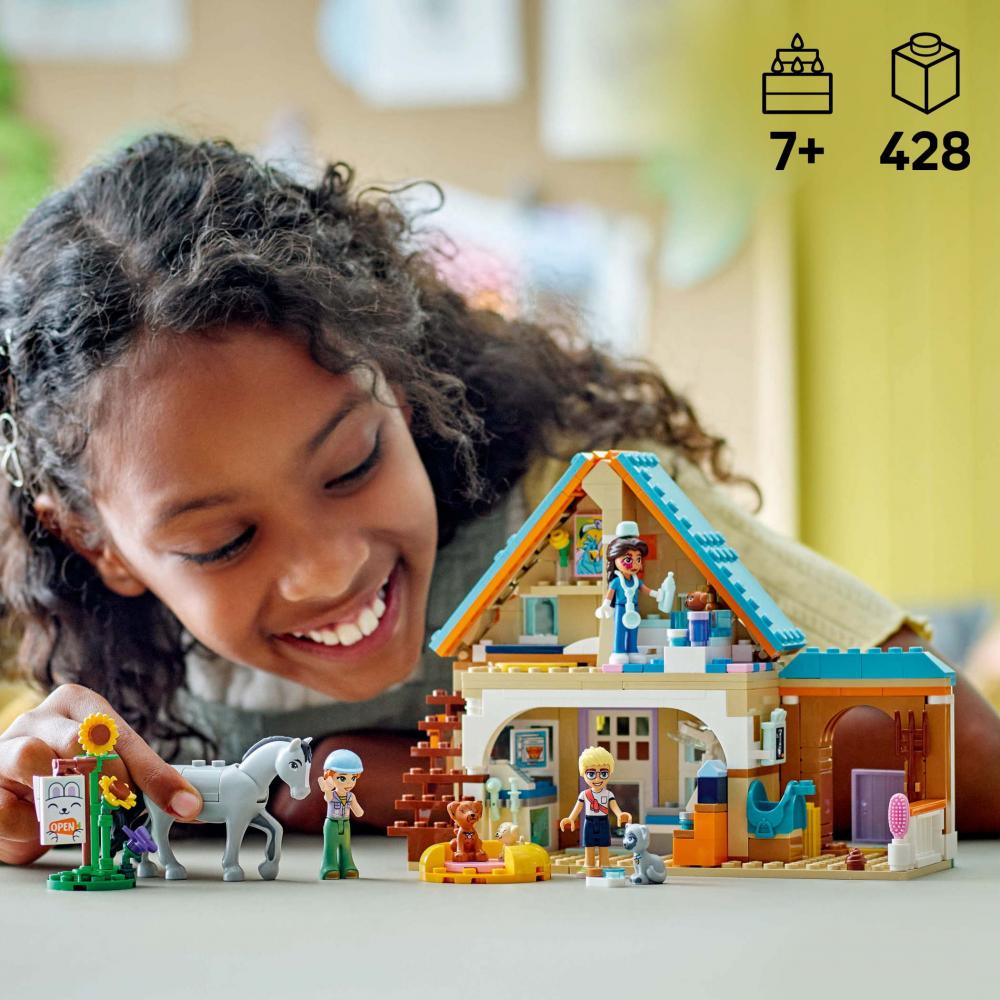 LEGO® Friends Tierarztpraxis für Pferde und Haustiere 428 Teile 42651
