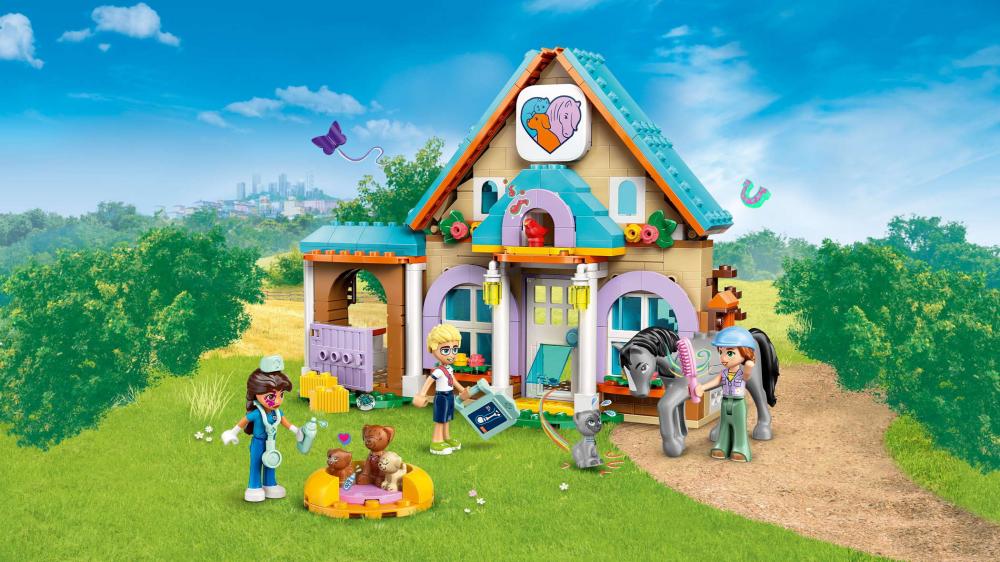 LEGO® Friends Tierarztpraxis für Pferde und Haustiere 428 Teile 42651