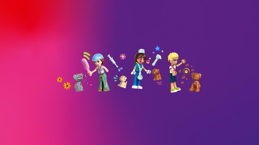 LEGO® Friends Tierarztpraxis für Pferde und Haustiere 428 Teile 42651