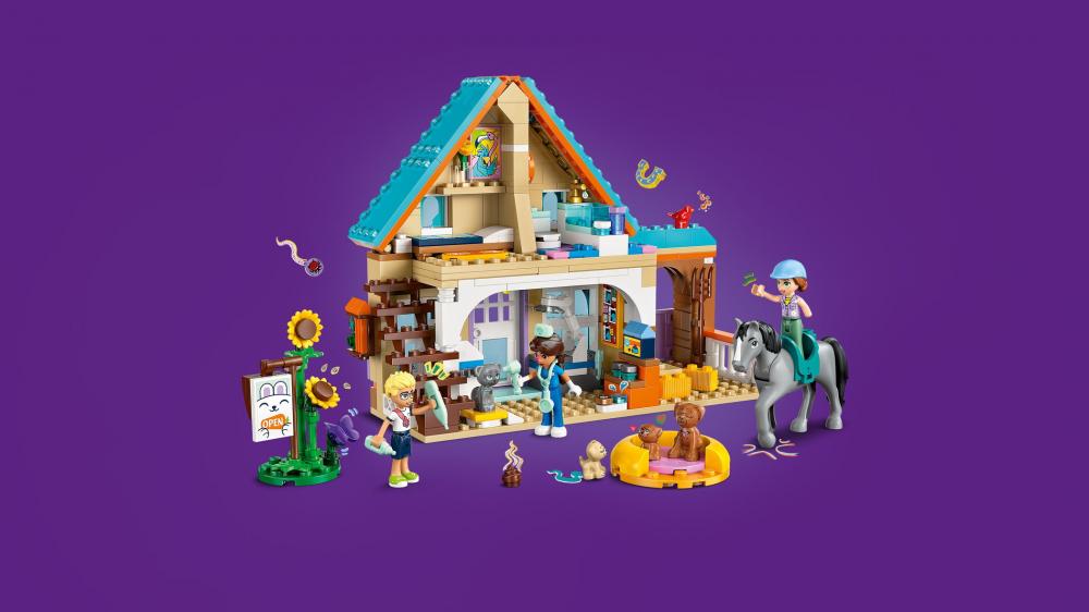 LEGO® Friends Tierarztpraxis für Pferde und Haustiere 428 Teile 42651