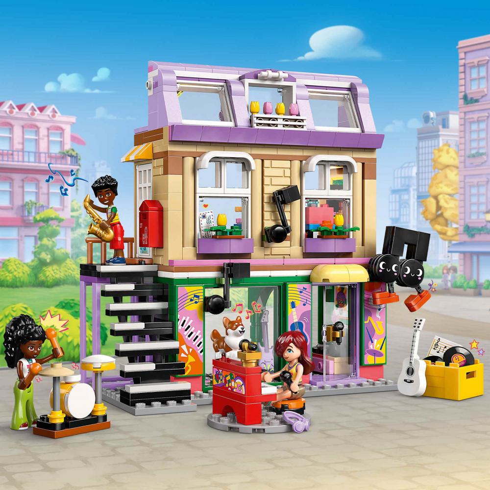 LEGO® Friends Musikladen & Wohnung 483 Teile 42653