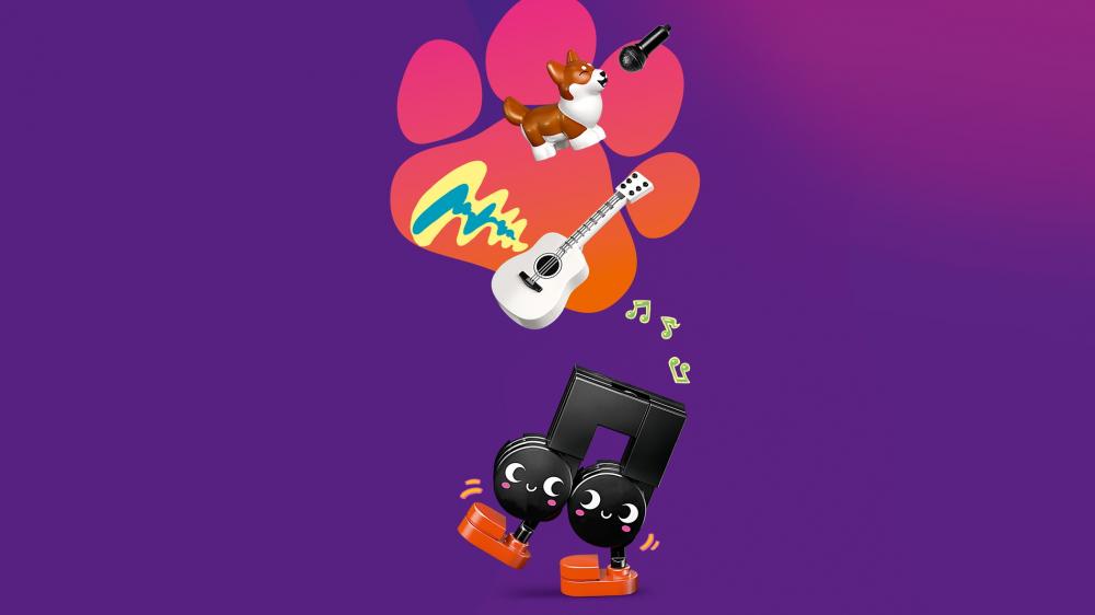 LEGO® Friends Musikladen & Wohnung 483 Teile 42653