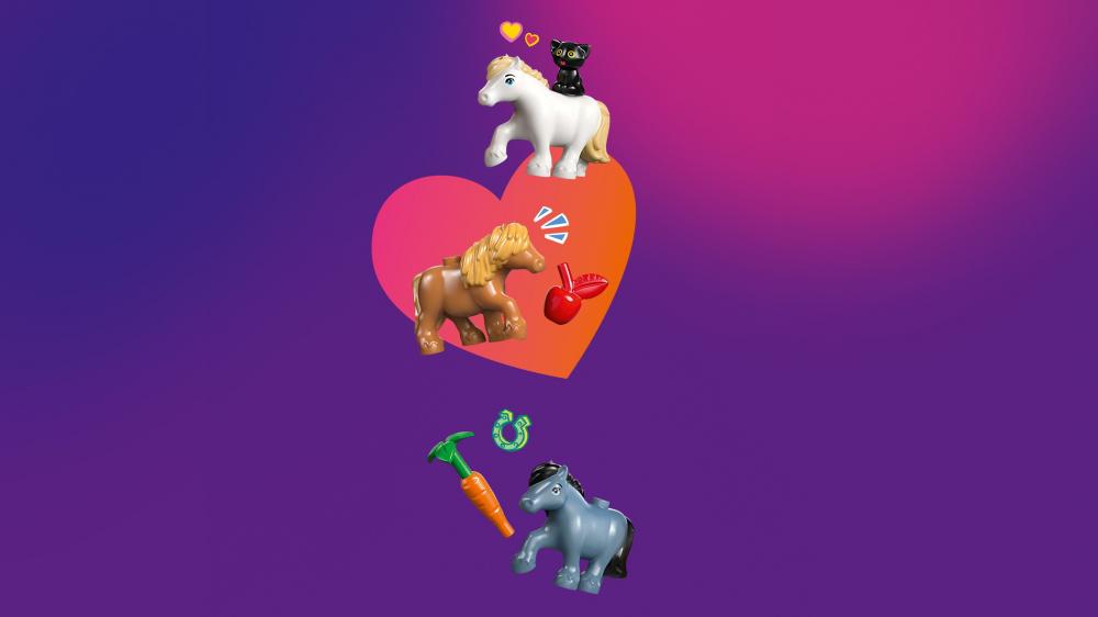 LEGO® Friends Ponyhof & Stall 727 Teile 42654