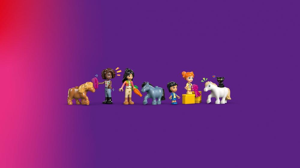 LEGO® Friends Ponyhof & Stall 727 Teile 42654