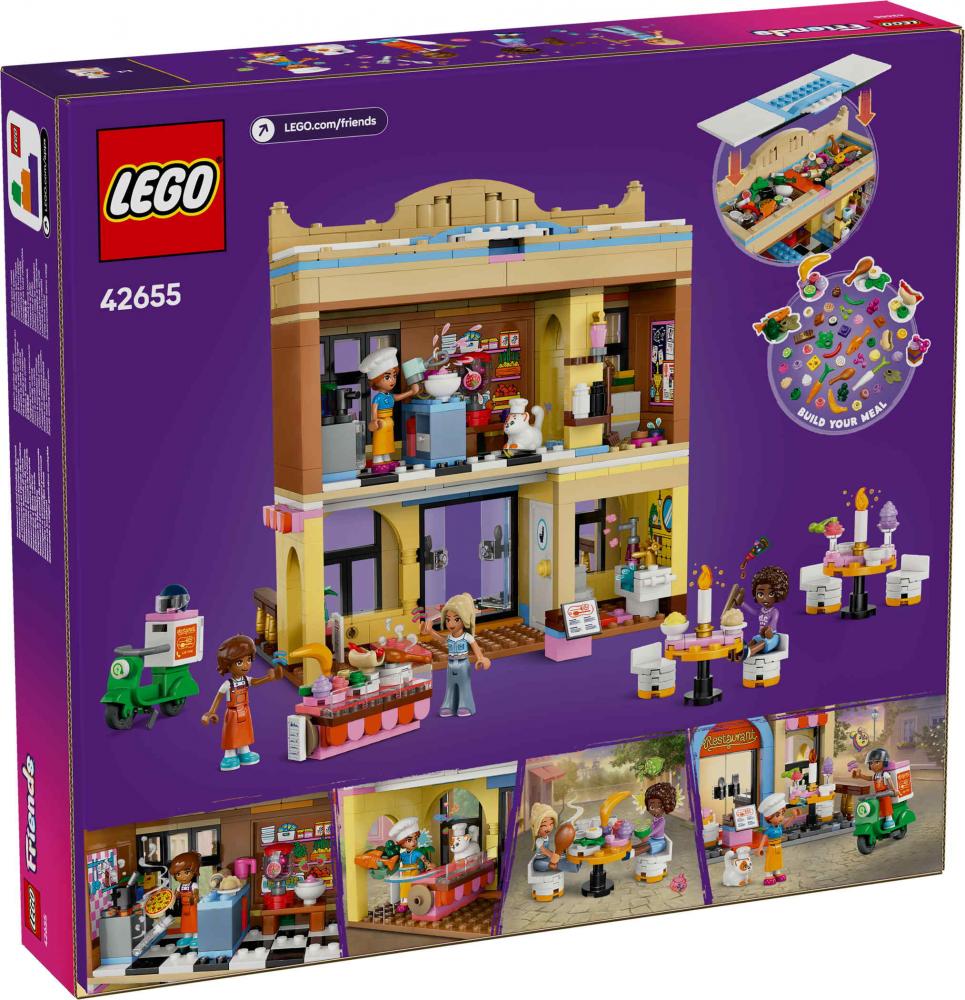 LEGO® Friends Restaurant und Kochschule 896 Teile 42655