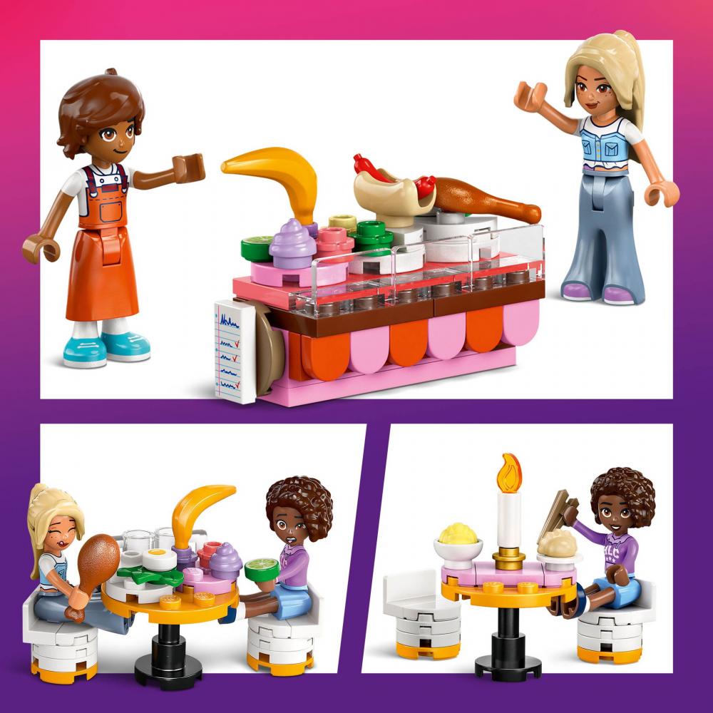 LEGO® Friends Restaurant und Kochschule 896 Teile 42655