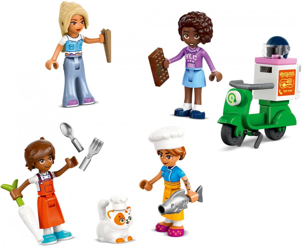 LEGO® Friends Restaurant und Kochschule 896 Teile 42655