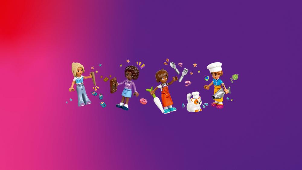LEGO® Friends Restaurant und Kochschule 896 Teile 42655