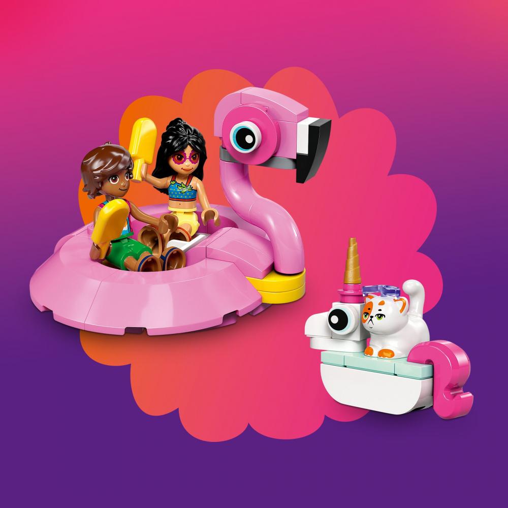 LEGO® Friends Poolparty mit Einhorn und Flamingo 99 Teile 42658