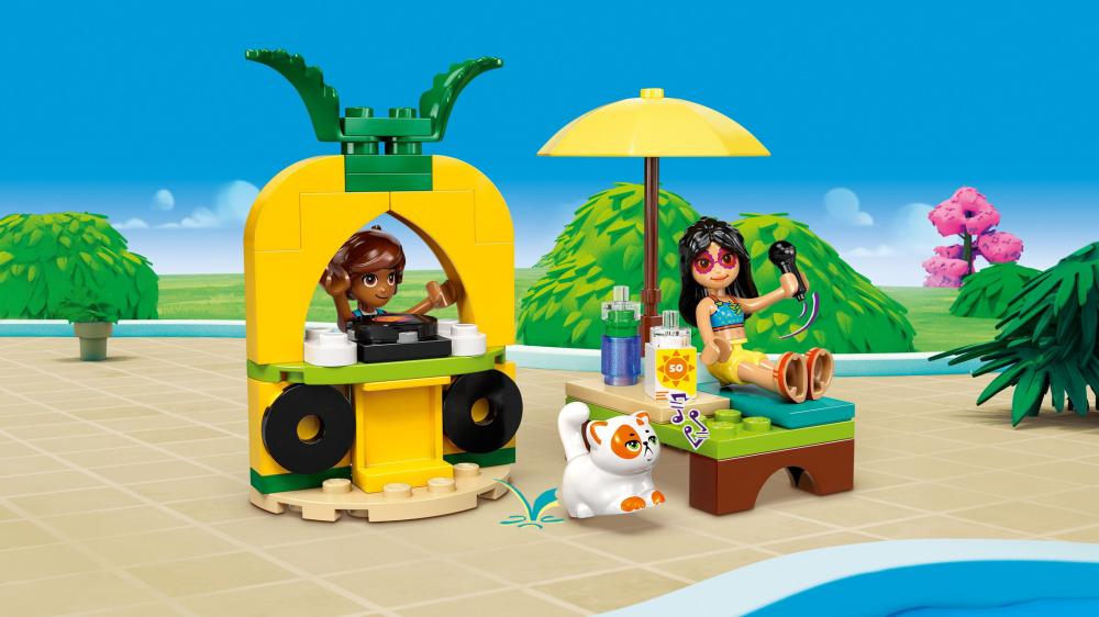 LEGO® Friends Poolparty mit Einhorn und Flamingo 99 Teile 42658
