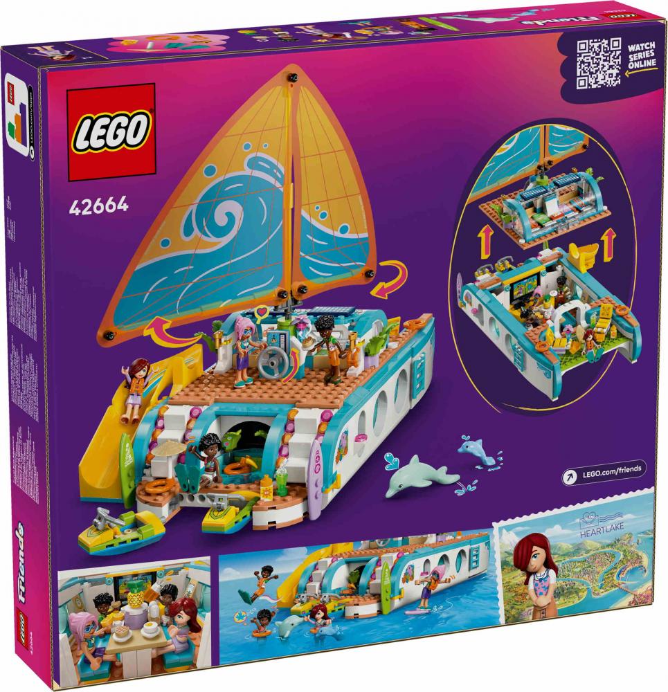 LEGO® Friends Segelabenteuer 685 Teile 42664