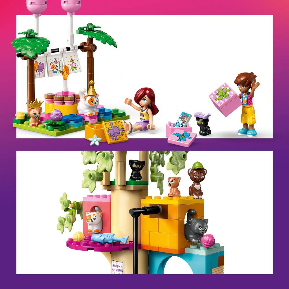 LEGO® Friends Katzengeburtstagsparty & Baumhaus 321 Teile 42666