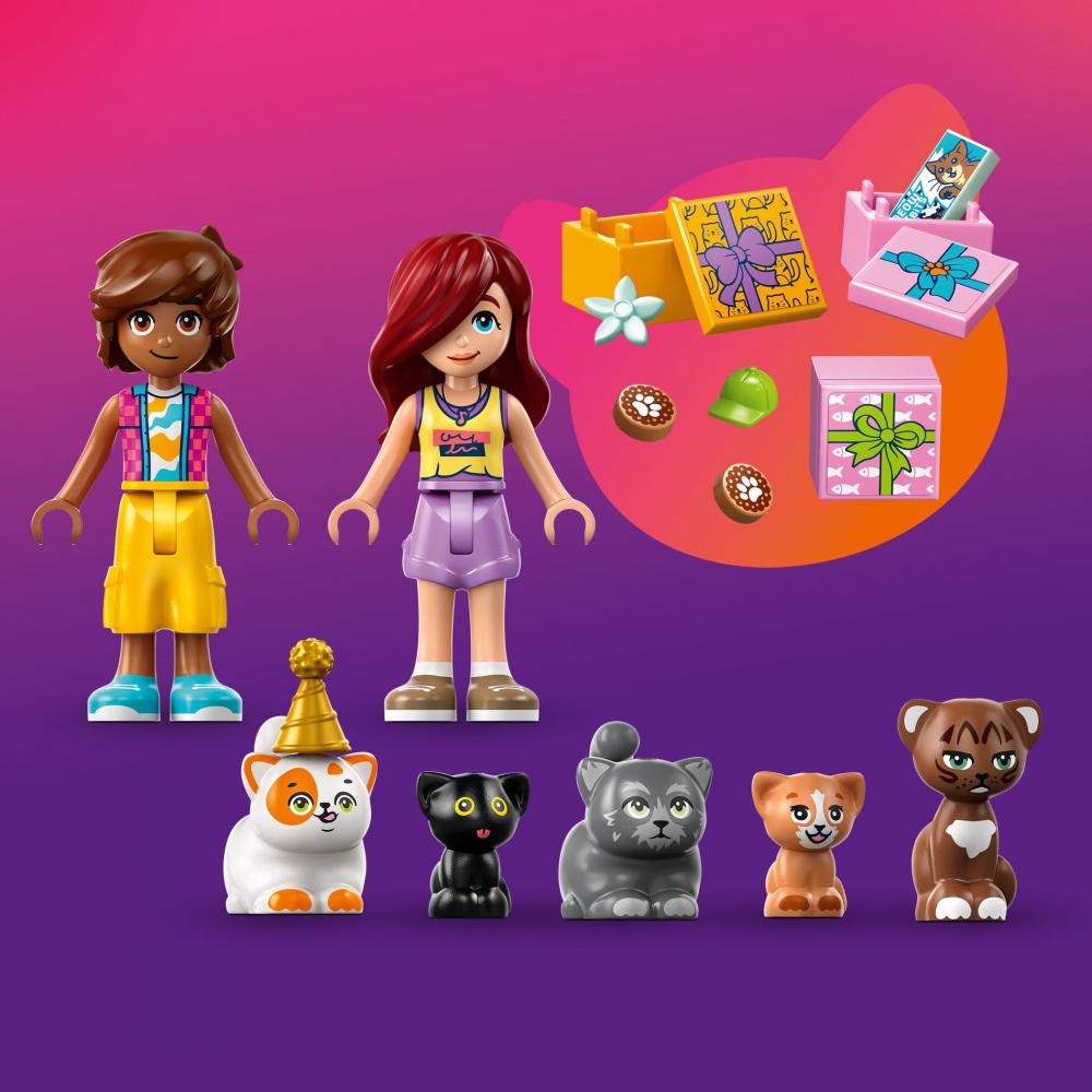 LEGO® Friends Katzengeburtstagsparty & Baumhaus 321 Teile 42666