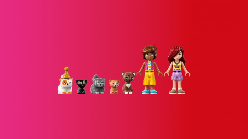LEGO® Friends Katzengeburtstagsparty & Baumhaus 321 Teile 42666