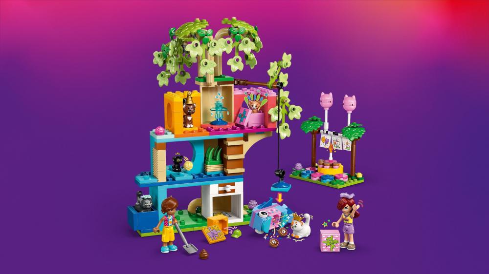 LEGO® Friends Katzengeburtstagsparty & Baumhaus 321 Teile 42666