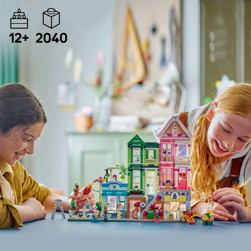 LEGO® Friends Heartlake City Wohn- und Einkaufsstraße 2040 Teile 42670