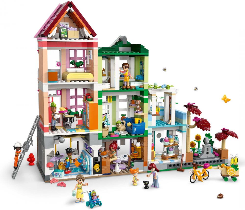 LEGO® Friends Heartlake City Wohn- und Einkaufsstraße 2040 Teile 42670