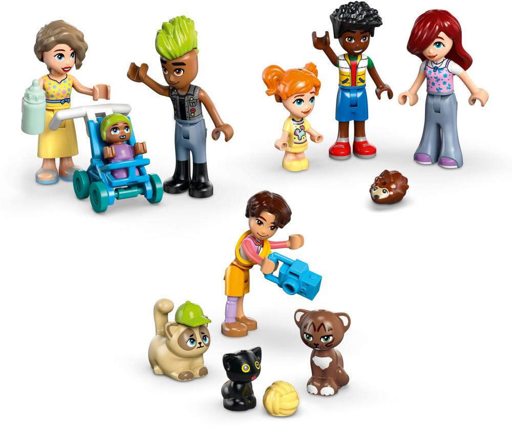 LEGO® Friends Heartlake City Wohn- und Einkaufsstraße 2040 Teile 42670