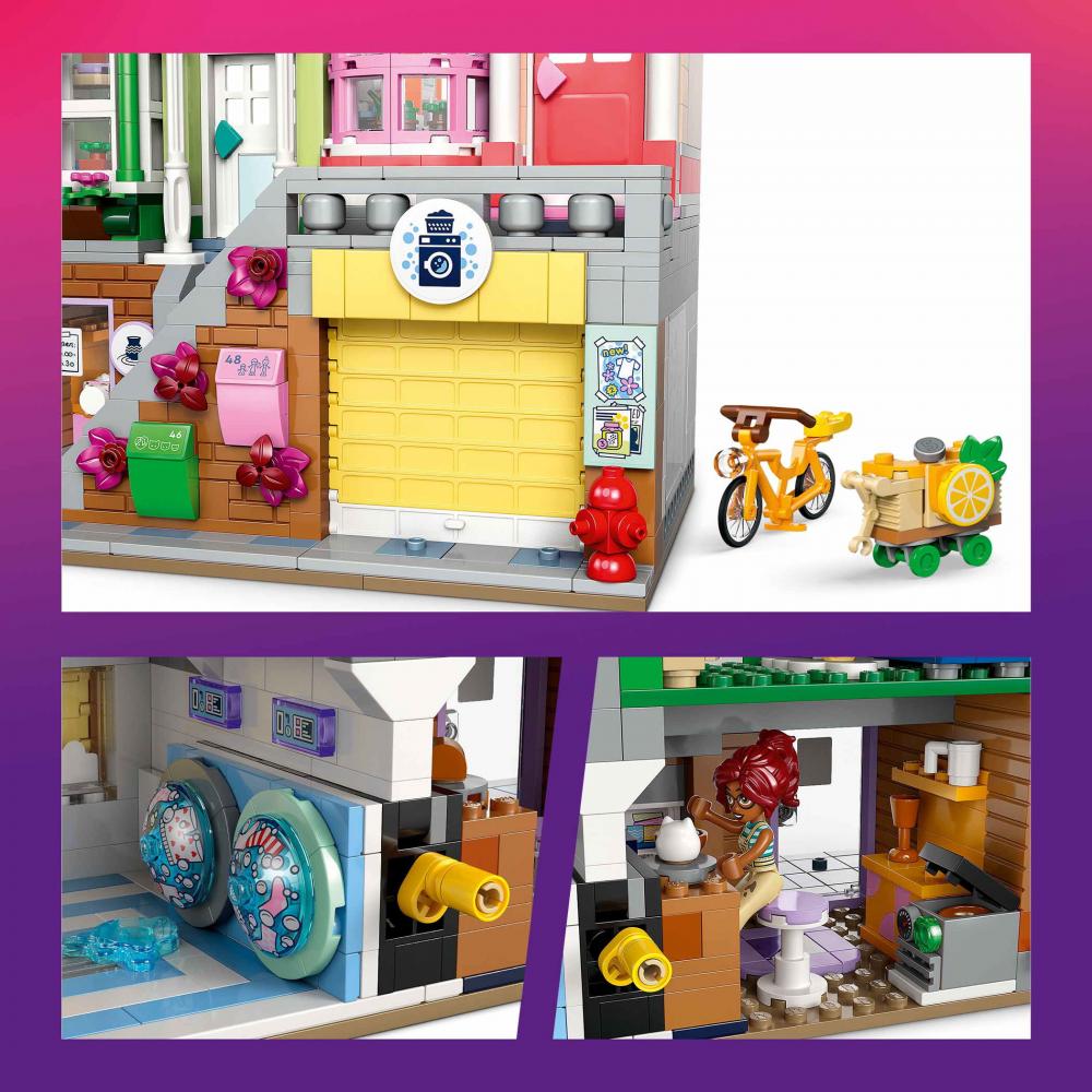 LEGO® Friends Heartlake City Wohn- und Einkaufsstraße 2040 Teile 42670