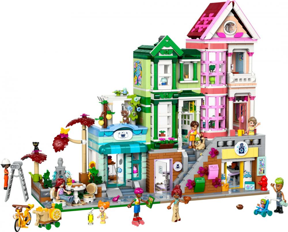 LEGO® Friends Heartlake City Wohn- und Einkaufsstraße 2040 Teile 42670