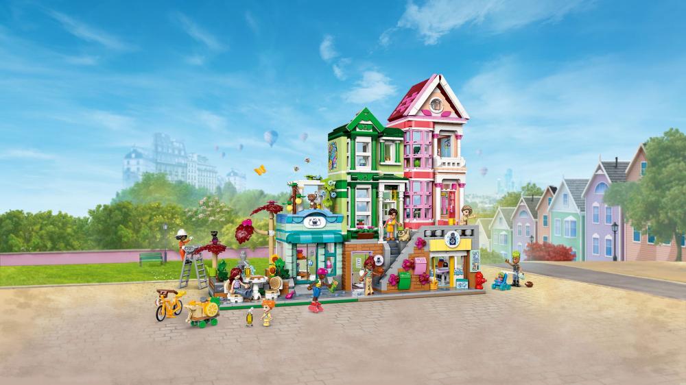 LEGO® Friends Heartlake City Wohn- und Einkaufsstraße 2040 Teile 42670