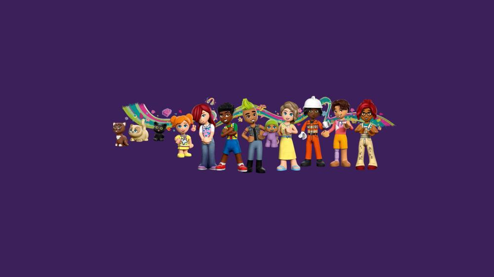 LEGO® Friends Heartlake City Wohn- und Einkaufsstraße 2040 Teile 42670