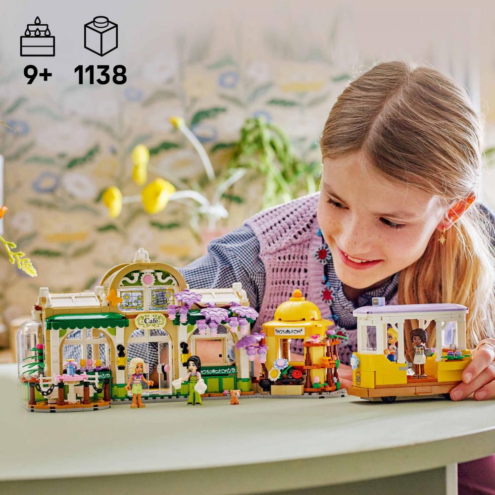 LEGO® Friends Pflanzencafé und Blumenkiosk 1138 Teile 42671