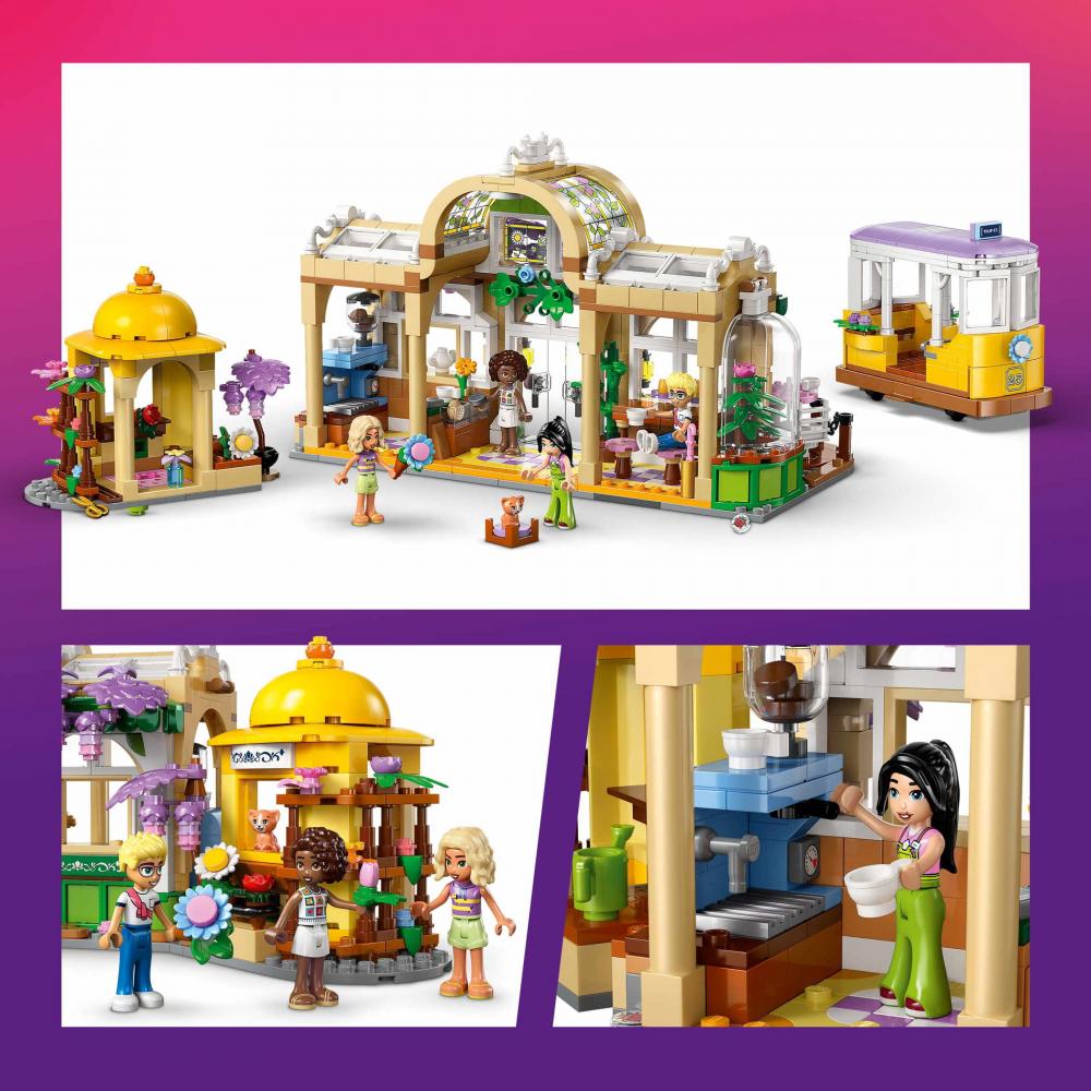 LEGO® Friends Pflanzencafé und Blumenkiosk 1138 Teile 42671