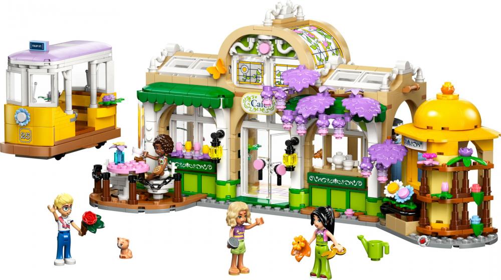 LEGO® Friends Pflanzencafé und Blumenkiosk 1138 Teile 42671