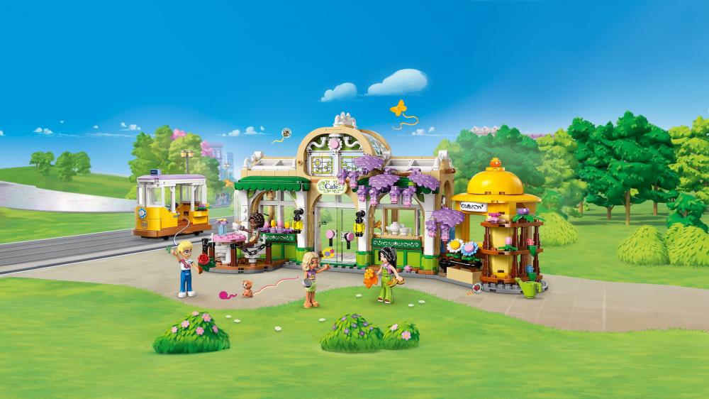 LEGO® Friends Pflanzencafé und Blumenkiosk 1138 Teile 42671