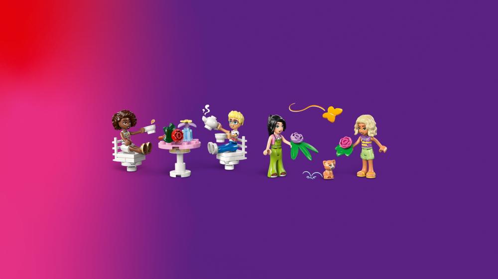 LEGO® Friends Pflanzencafé und Blumenkiosk 1138 Teile 42671