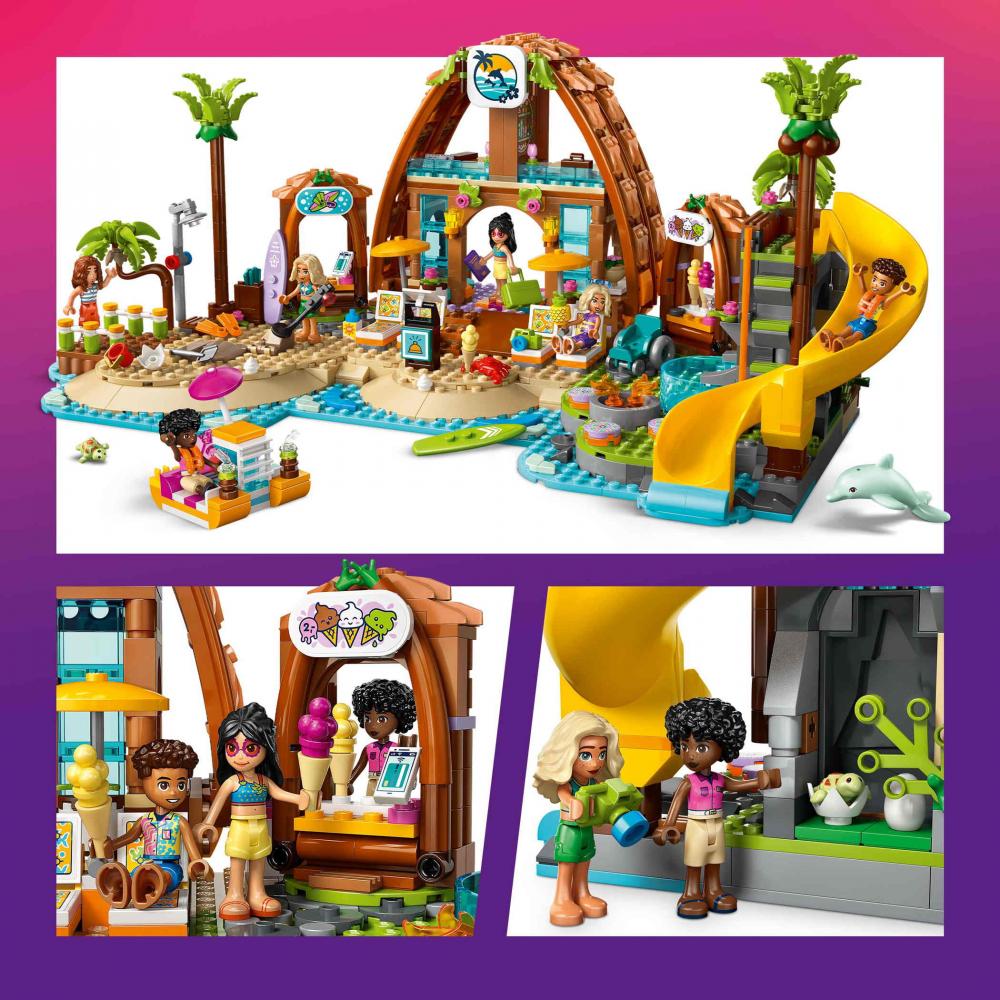 LEGO® Friends Familienurlaub im Strandresort 1140 Teile 42673