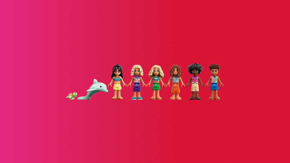 LEGO® Friends Familienurlaub im Strandresort 1140 Teile 42673